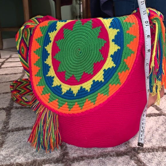 Colorful Wayuu crossbody bag. NWOT. - Picture 6 of 6